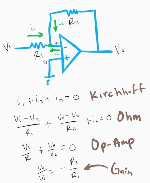 Op Amp analysis circuit