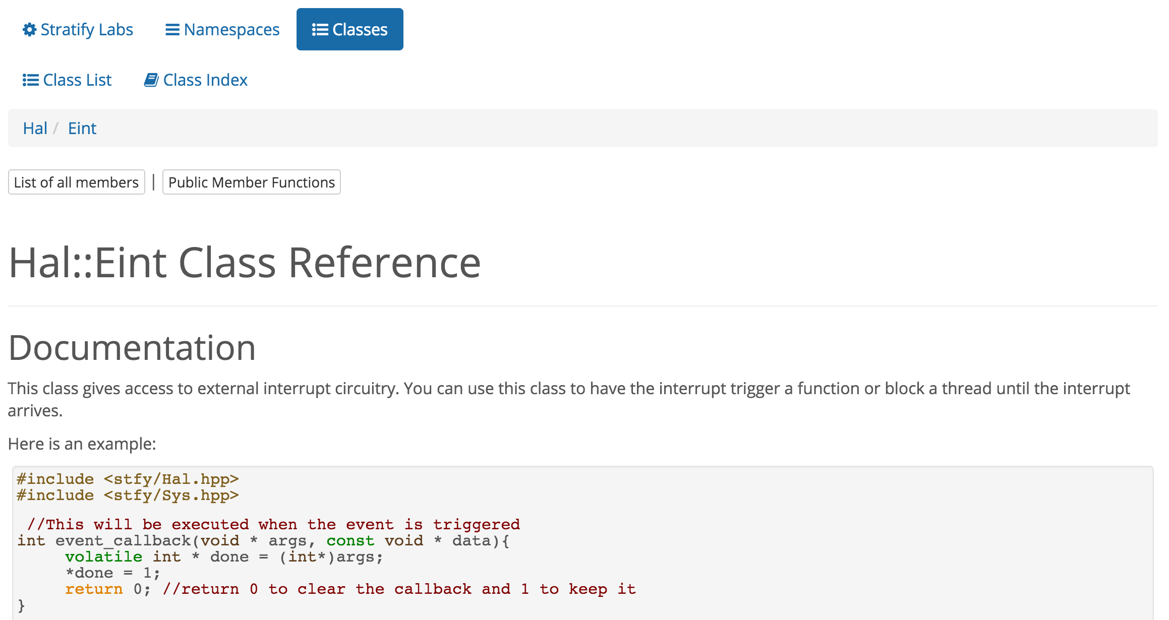 Doxygen and Bootstrap